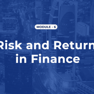 test-payment Module 6 - Risk and Return in Finance