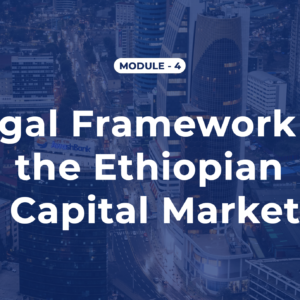 test-payment Module 4 - Legal Framework of the Ethiopian Capital Market