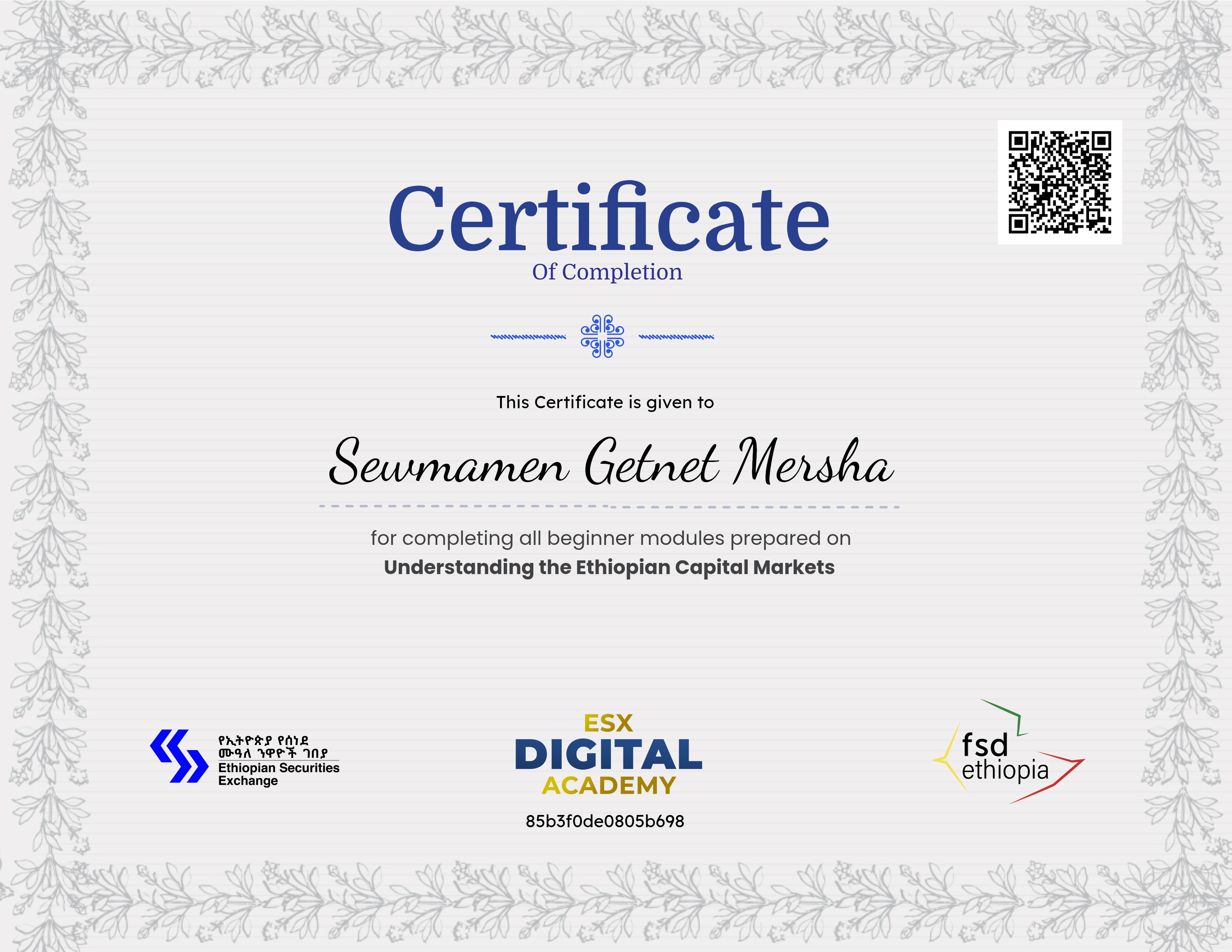 Module 5 - the Ethiopian Securities Exchange (ESX)