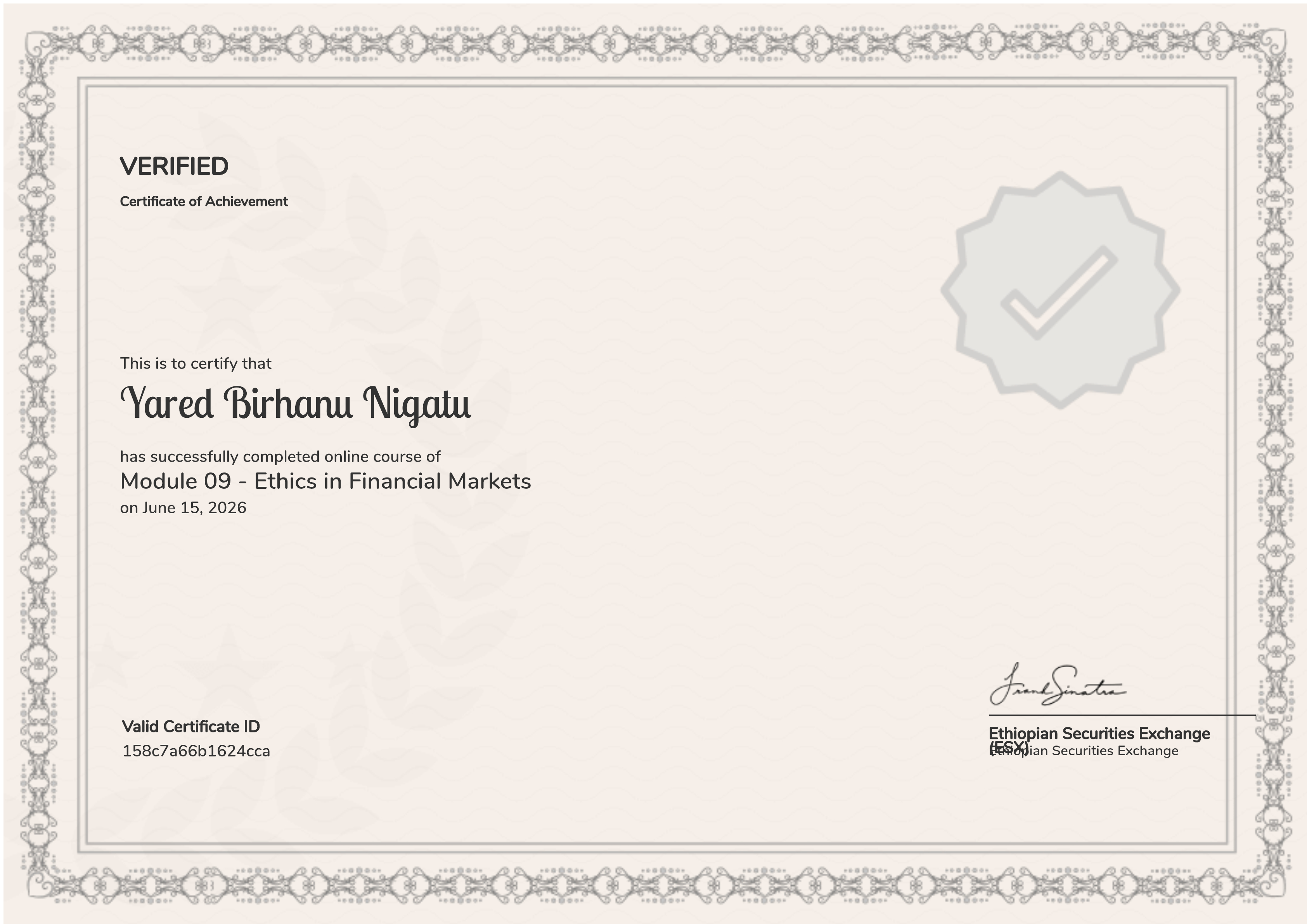 Module 09 - Ethics in Financial Markets